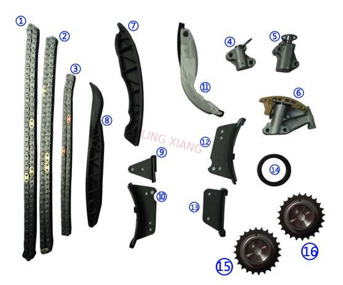 HYUNDAI/KIA Modern Solanto/2.5T 2008 Overhaul Package Complete Seal Set