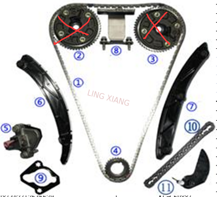 Buick 2016 Cruze/Malibu/Volt/Velite Overhaul Package Replacement Gasket Set